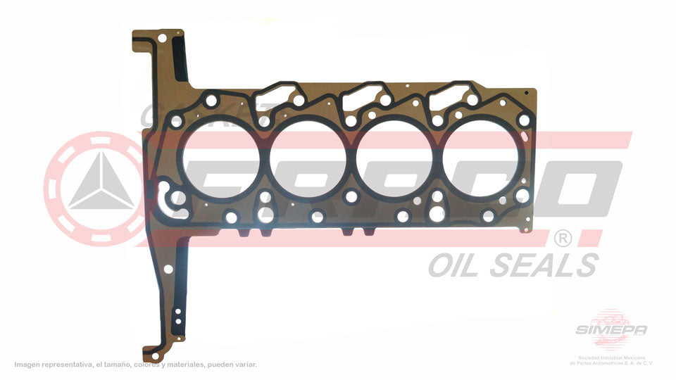 HGX-2640062-2MLO - EMPAQUE DE CABEZA PARA FORD TRANSIT L4 2.2 L DIESEL 16 V. TDI DIESEL 2014-2017
