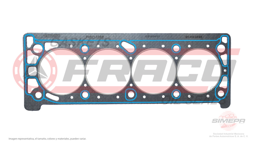 HGX-6040125-SB - EMPAQUE DE CABEZA PARA CHEVROLET ASTRA 1.8 L L4 16 V. DOHC X18XE 2000-2006