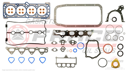 FSX-6040076MLO - JUEGO DE EMPAQUES PARA CHEVROLET AVEO L4 1.6 L LXT 16 V. DOHC LXT 2006-2012