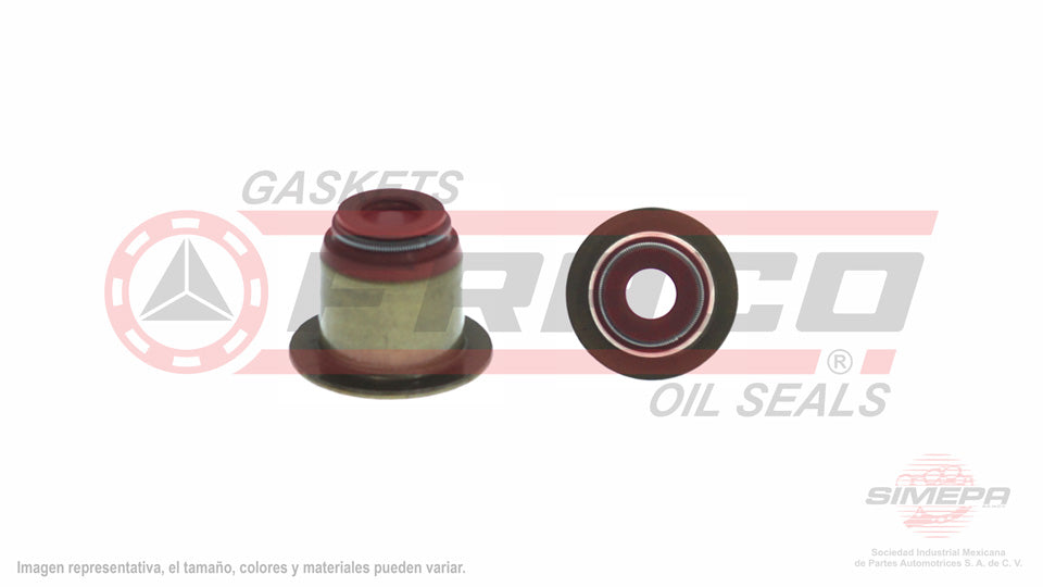 S-2470-V - (50 PIEZAS) SELLO DE VALVULA (RETEN) PARA PEUGEOT PARTNER 1.6 L DIESEL L4 16 V DIESEL DV6ATED4 2006-2012