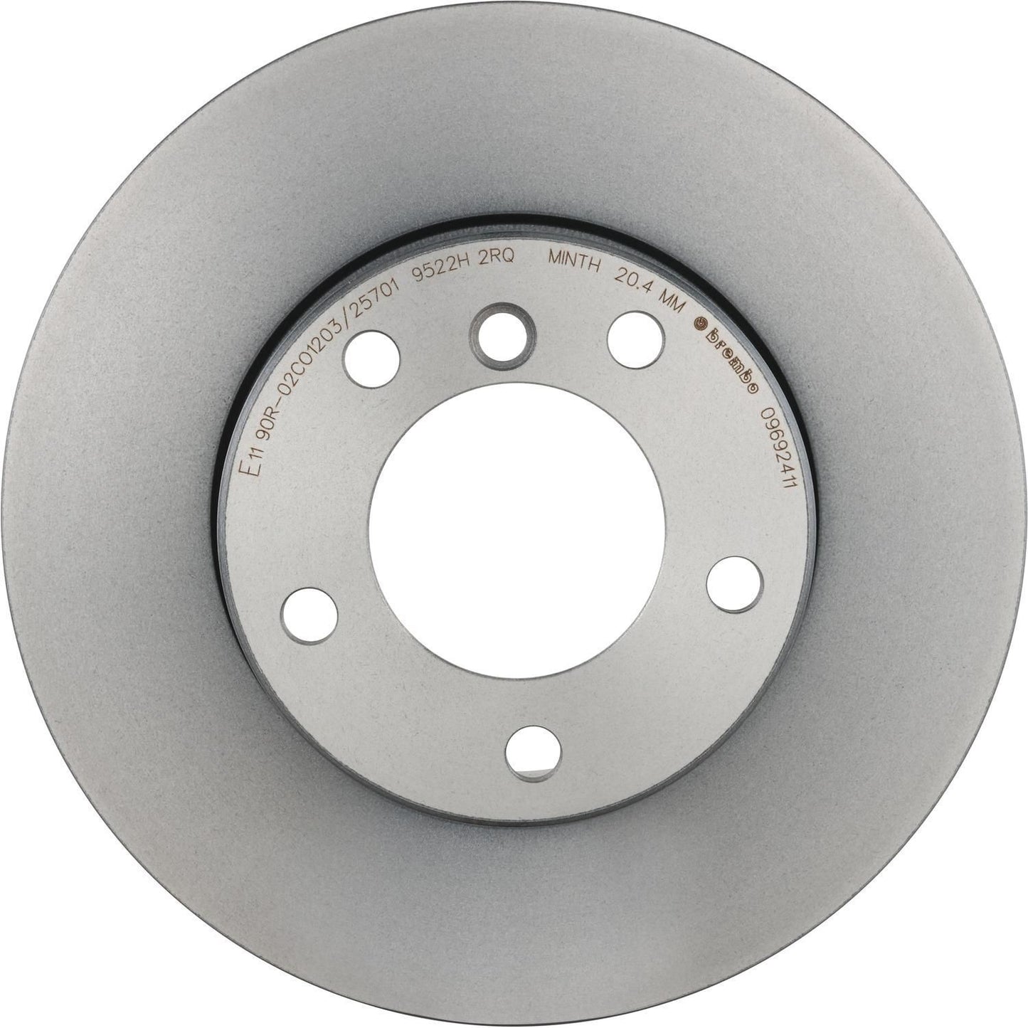 BRE-09.6924.11 - PAR DE DISCOS DE FRENO DELANTEROS PARA BMW 525I BASE 2001-2003