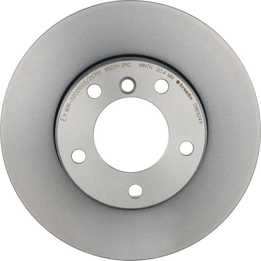 BRE-09.6924.11 - PAR DE DISCOS DE FRENO DELANTEROS PARA BMW 525I BASE 2001-2003