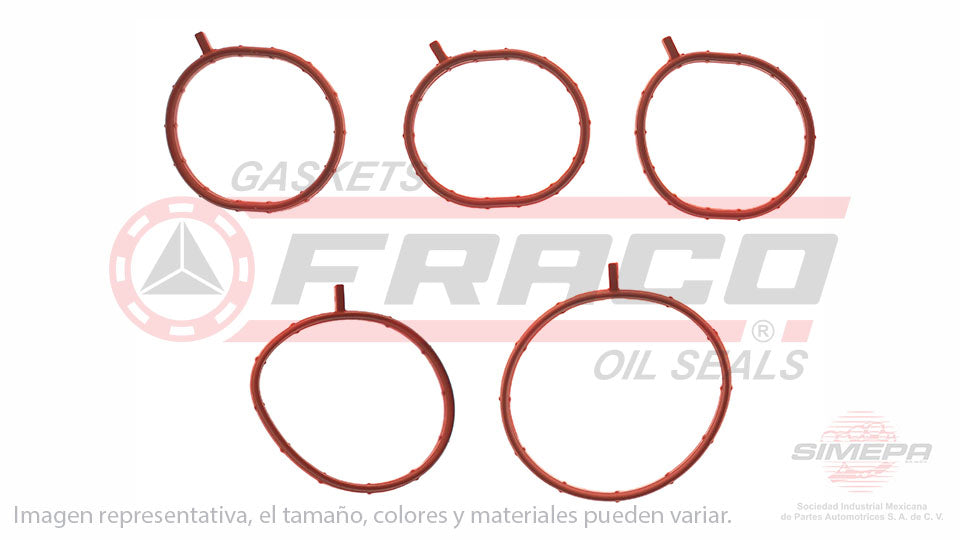 MIX-3630018 - EMPAQUE MULTIPLE DE ADMISION PARA DODGE ATTITUDE L3 1.2 L 12 V. DOHC 3A92 MIVEC 2015-2018