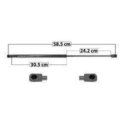MANJ-22457 - AMORTIGUADOR COFRE PARA CHEVROLET CAMARO 1998-2002 DERECHA/IZQUIERDA