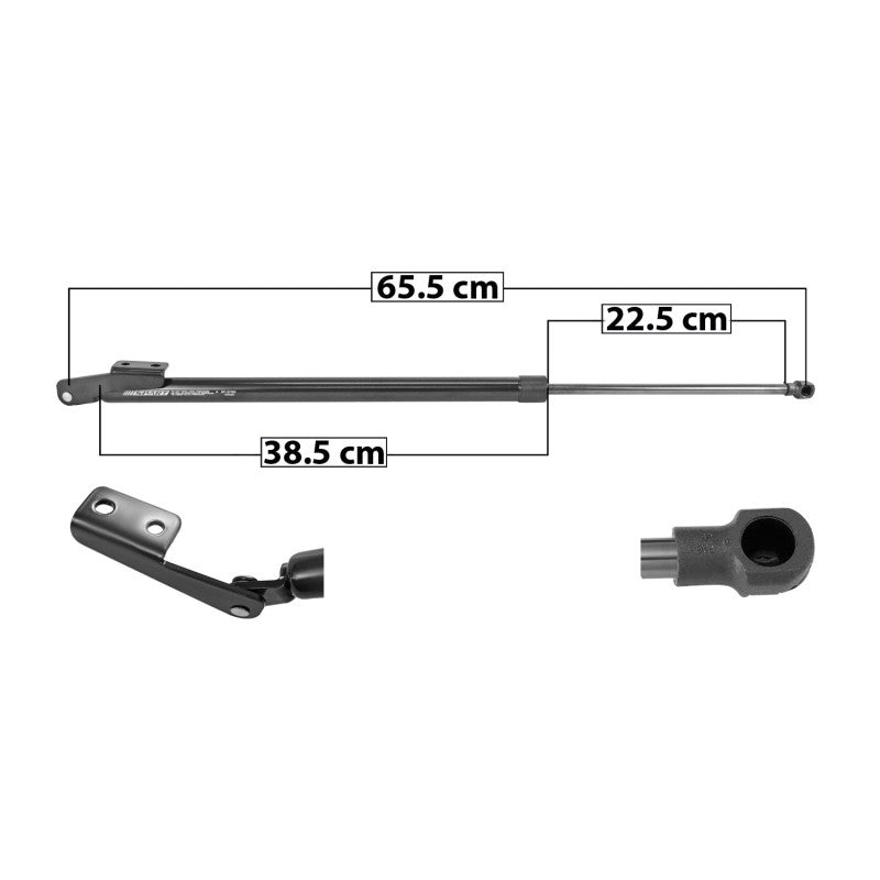 MANJ-51051 - AMORTIGUADOR 5TA PUERTA PARA NISSAN X-TRAIL 2015-2022 IZQUIERDA