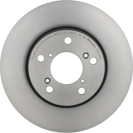 BRE-09.B555.11 - PAR DE DISCOS DE FRENO DELANTEROS PARA HONDA ODYSSEY DX 2008-2010