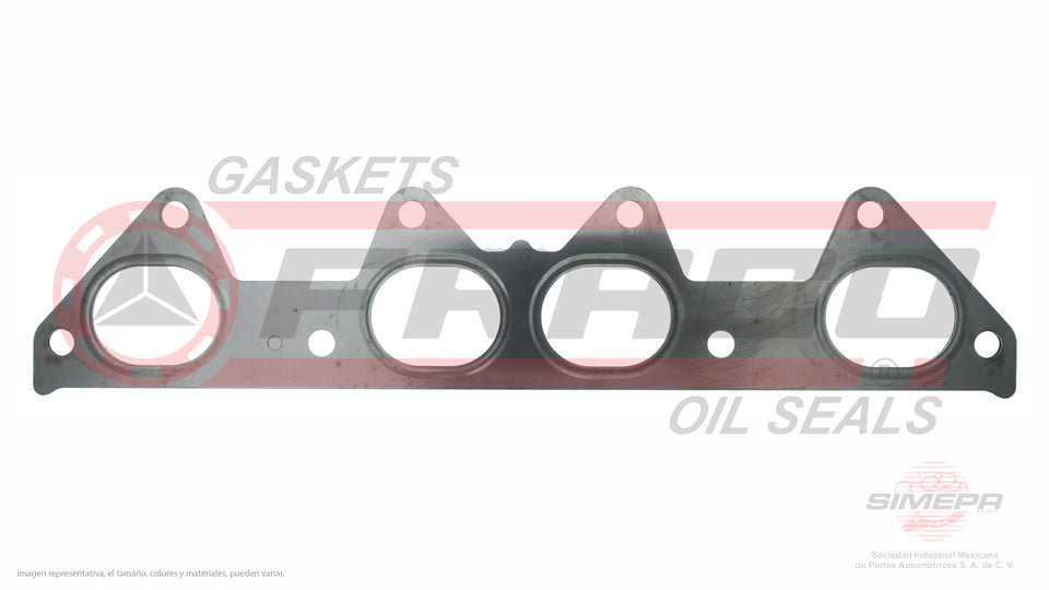MEX-3540200 - EMPAQUE MULTIPLE DE ESCAPE PARA ACURA CL L4 2.2 L SOHC 16 V. SOHC F22B1 1997