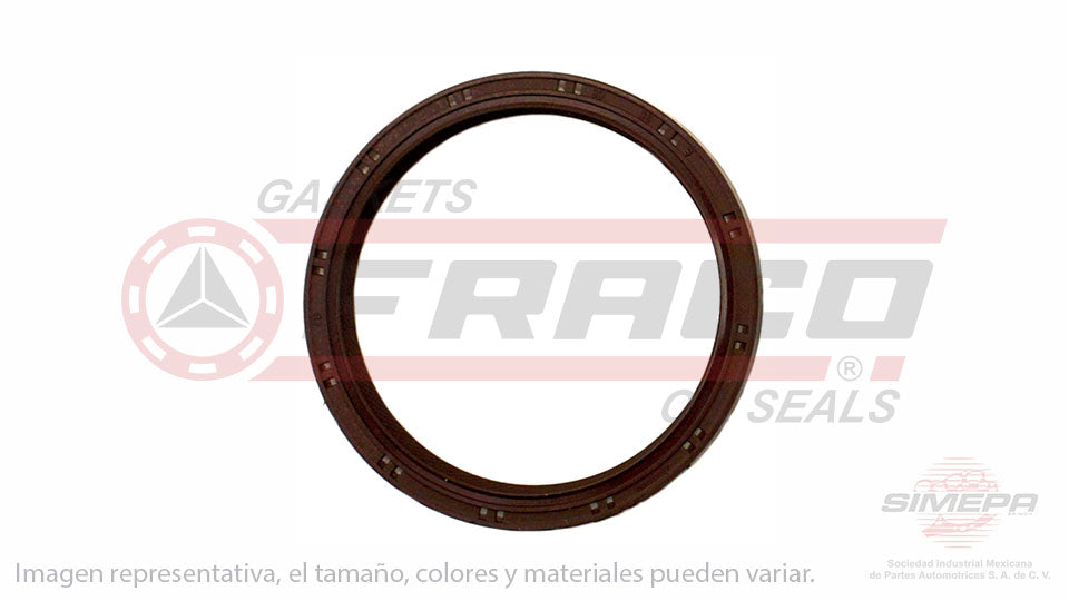 S-080011-V - RETEN DE CIGÜEÑAL PARA DODGE H-100 L4 2.4 L SOHC 8 V. SOHC 4G64 2003-2005