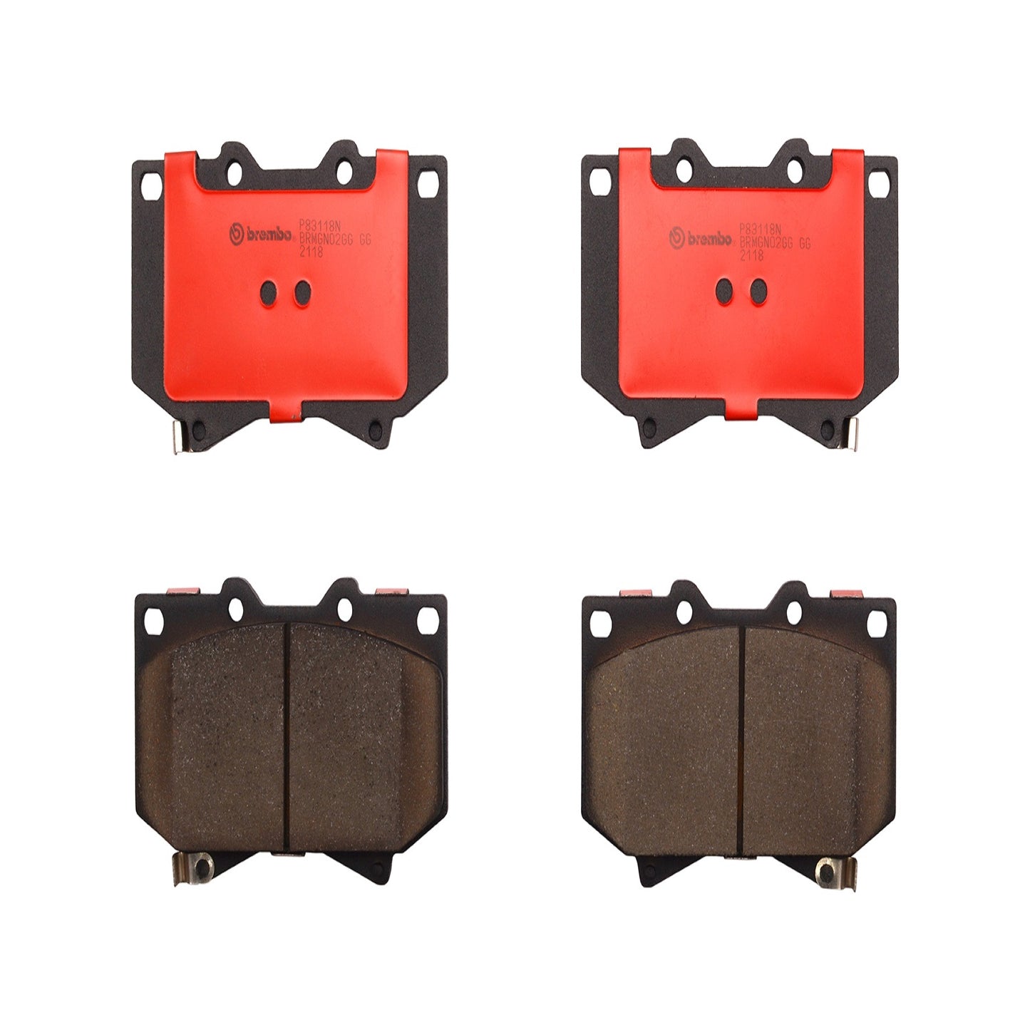 BRE-P83118N - BALATAS DELANTERAS PARA TOYOTA SEQUOIA LIMITED 2001-2002