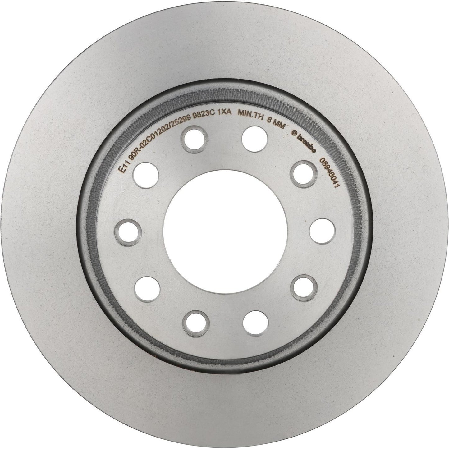 BRE-08.9460.41 - PAR DE DISCOS DE FRENO TRASEROS PARA DODGE DART AERO 2013-2016