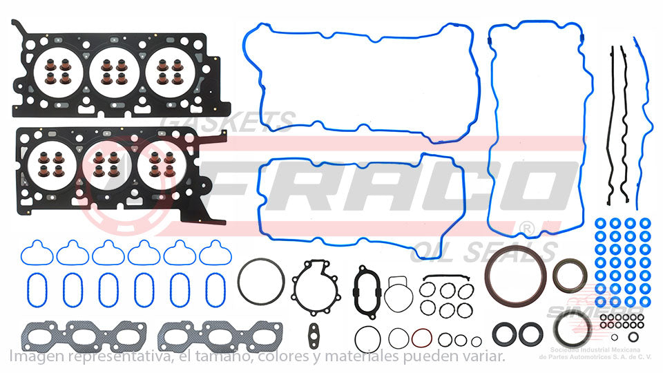 FSX-2662060 - JUEGO DE EMPAQUES PARA FORD FUSION V6 3.0 L DOHC 24 V. DURATEC 2006-2009