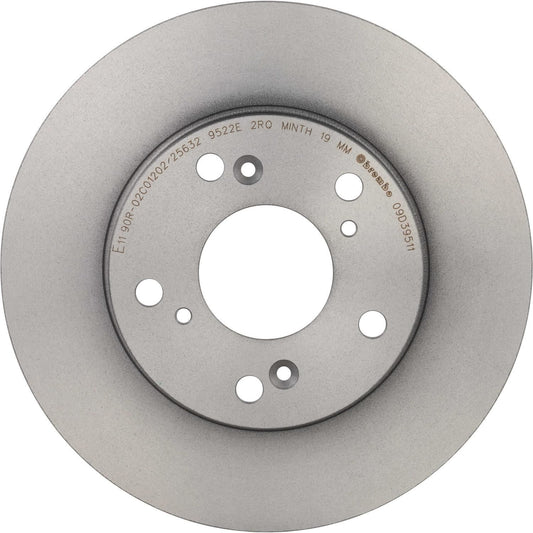 BRE-09.D395.11 - PAR DE DISCOS DE FRENO DELANTEROS PARA HONDA CIVIC BASE 2012-2013