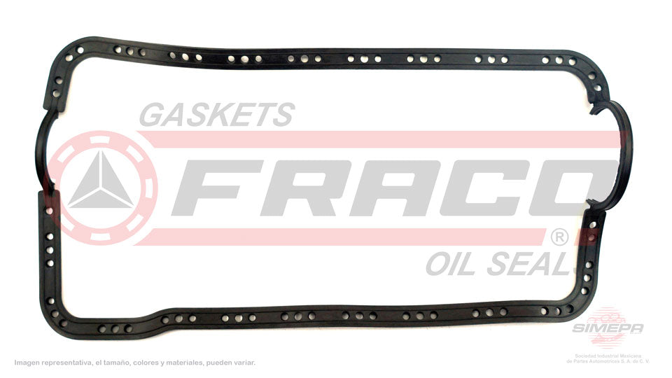 OSX-2662040 - EMPAQUE DE CARTER PARA FORD BRONCO II V6 2.9 L 12 V. OHV 1986-1990