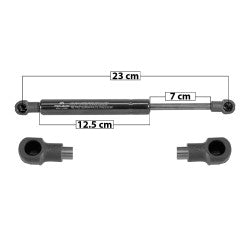 MANJ-60105 - AMORTIGUADOR 5TA PUERTA PARA CHRYSLER CROSSFIRE 2004-2008 DERECHA/IZQUIERDA