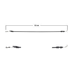 MANJ-96524 - CHICOTE CERRADURA PARA SEAT TOLEDO 1999-2005 DERECHA/IZQUIERDA DELANTERA