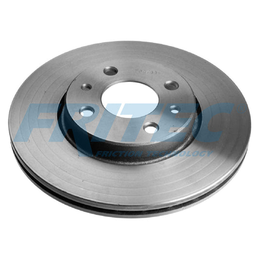 FR-07001 PAR DISCOS DE FRENO DELANTEROS FIAT PALIO ST 4 CIL 1.8L 2010-2011