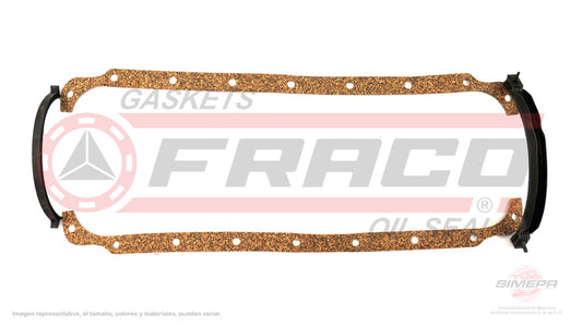 OSX-1182110 - EMPAQUE DE CARTER PARA CHRYSLER CORDOBA V8 5.9 L 16 V. 360 CID 1975-1980