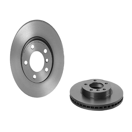 BRE-09.B645.11 - PAR DE DISCOS DE FRENO DELANTEROS PARA MINI COOPER COUNTRYMAN BASE 2011-2016