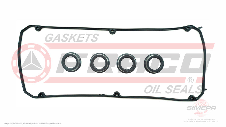 VSX-5540376 - EMPAQUE DE TAPA PUNTERIAS PARA MITSUBISHI ECLIPSE L4 2.4 L 4G69 16 V. SOHC 4G69 2006-2012