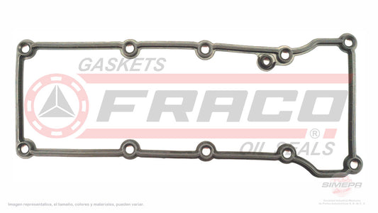 VSX-2640017 - EMPAQUE DE TAPA PUNTERIAS PARA FORD FIESTA L4 1.6 L SOHC 8 V. SOHC ZETEC-ROCAM 2001-2010