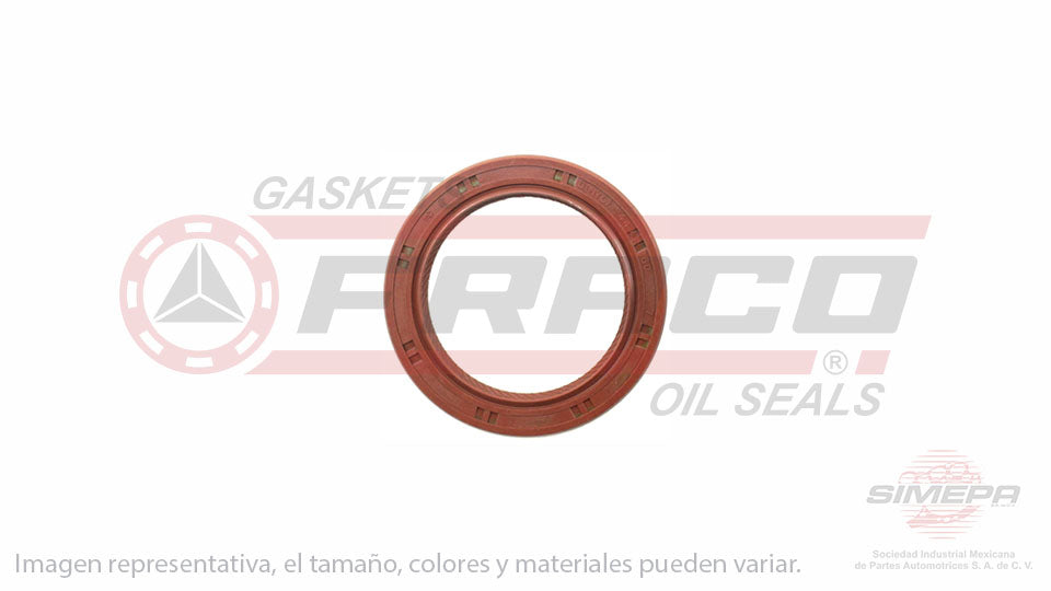 S-044081-V - RETEN DE CIGÜEÑAL PARA DODGE 2000 GTX L4 2.0 L SOHC 8 V. SOHC G63B 1989-1990