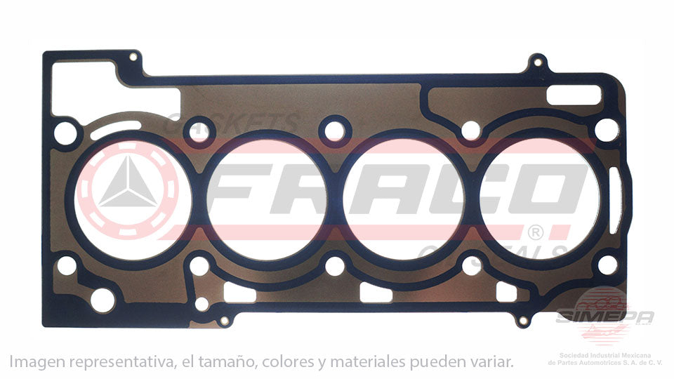 HGX-8640010-MLO - EMPAQUE DE CABEZA PARA AUDI A1 L4 1.2 L SOHC 8 V. TSI CBZA CBZB CBZC 2010-2013