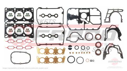 FSX-8662011 - JUEGO DE EMPAQUES PARA AUDI A4 V6 2.8 L 30 V. DOHC AHAAMXATQ 1997-2001
