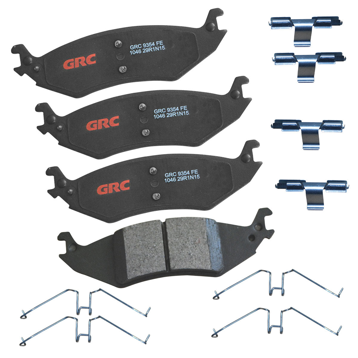 GMD1046 - BALATAS SEMIMETALICAS TRASERAS PARA FORD E-150 2007-2007