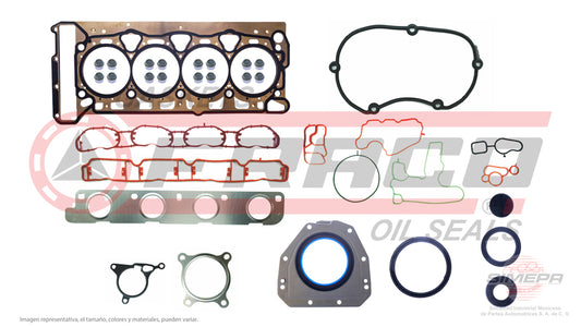 FSX-8640175 - JUEGO DE EMPAQUES PARA AUDI A3 L4 2.0 L 16 V. DOHC TURBO 2008-2013