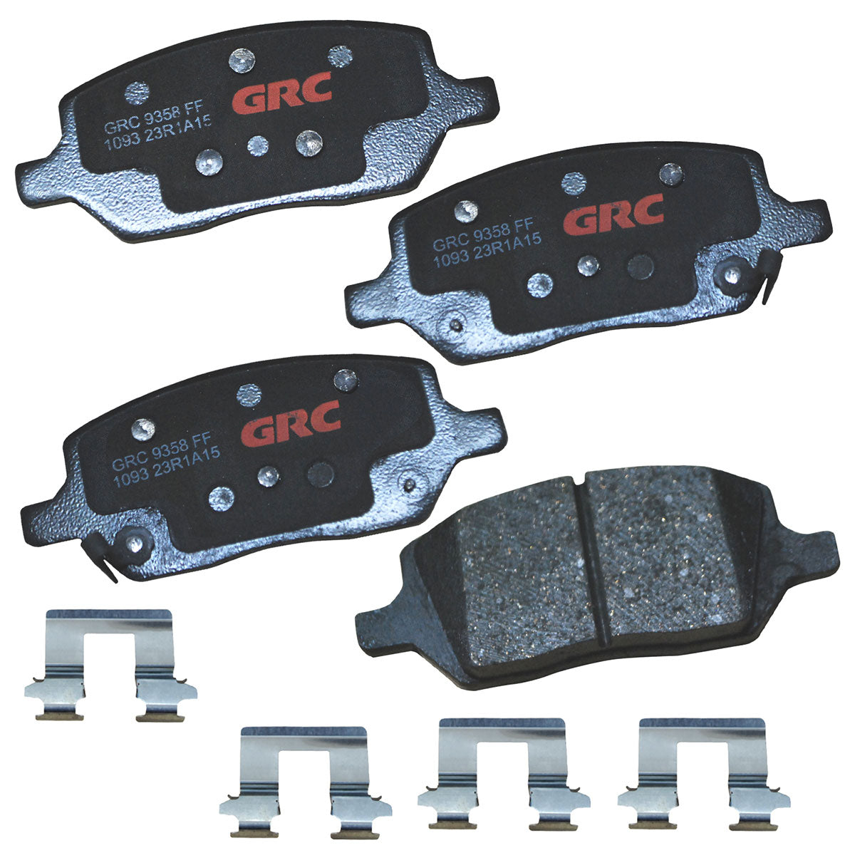 GCD1093 - BALATAS CERAMICAS TRASERAS PARA BUICK TERRAZA 2005-2007