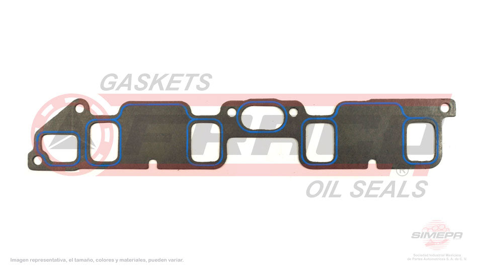 MIX-3040114 - EMPAQUE MULTIPLE DE ADMISION PARA BUICK CENTURY L4 2.5 L 8 V. OHV 1990-1992