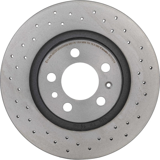 BRE-09.7012.1X - PAR DE DISCOS DE FRENO DELANTEROS PARA SEAT LEON SIGNO 2003-2004