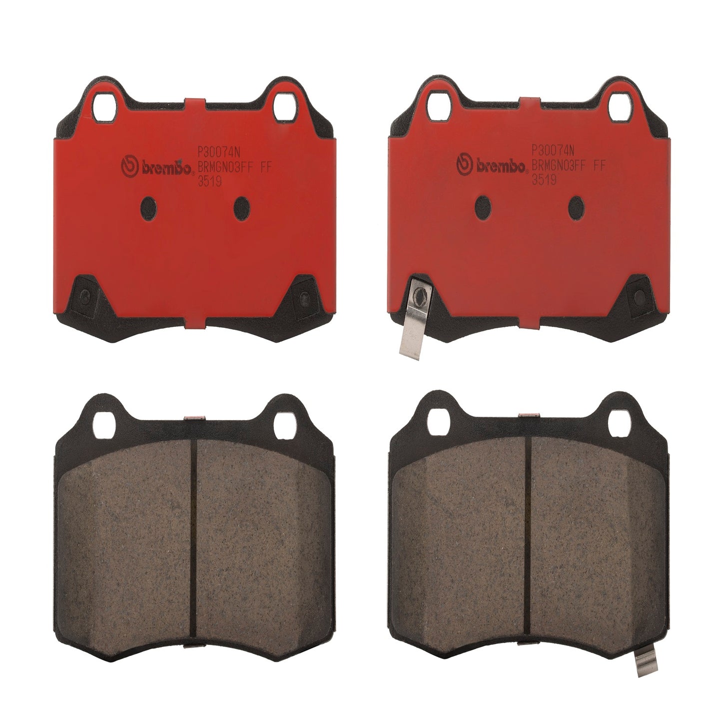 BRE-P30074N - BALATAS TRASERAS PARA JEEP GRAND CHEROKEE SRT 2013-2021