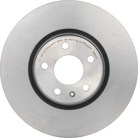 BRE-09.B822.11 - PAR DE DISCOS DE FRENO DELANTEROS PARA AUDI Q5 2.0T 2014-2014