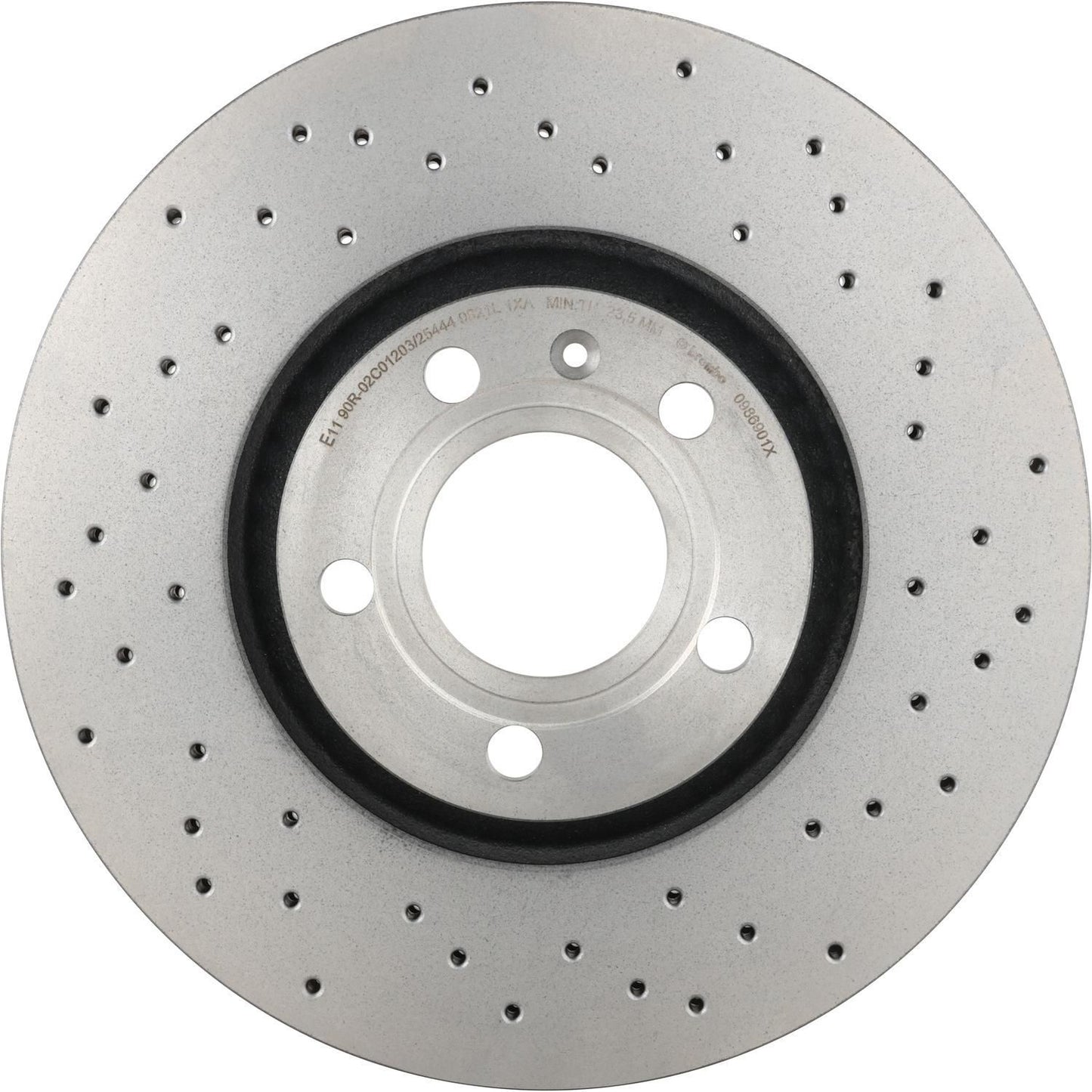 BRE-09.8690.1X - PAR DE DISCOS DE FRENO DELANTEROS PARA AUDI A4 AVANT 2004-2005