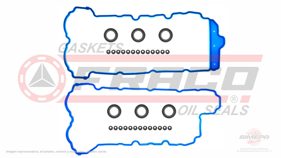 VSX-3062086 - EMPAQUE DE TAPA PUNTERIAS PARA BUICK ENCLAVE V6 3.6 L 24 V DOHC LLT LFX 2009-2013
