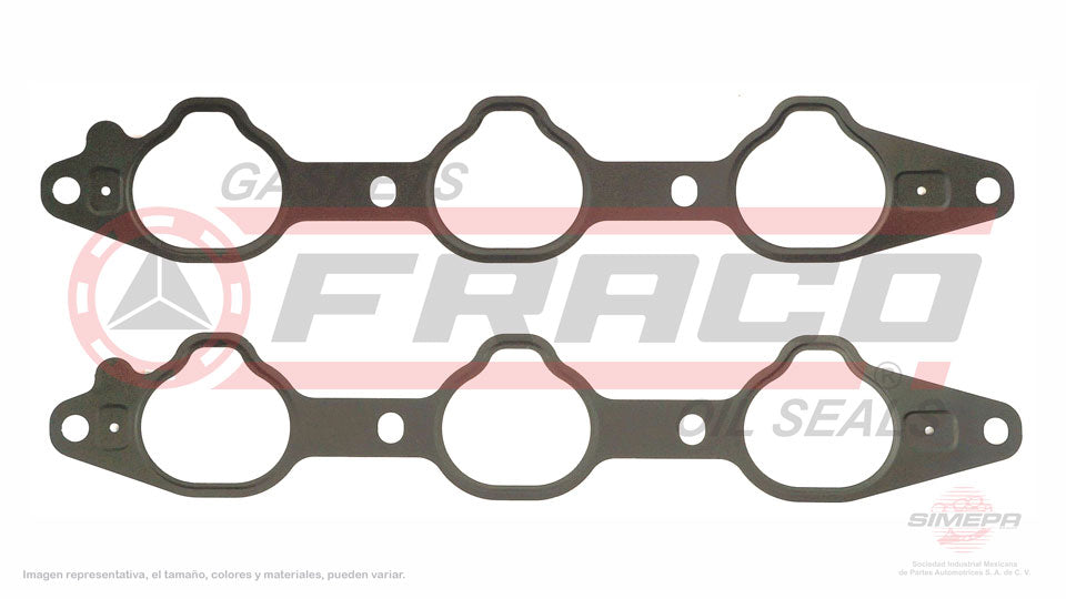 MIX-1162005 - EMPAQUE MULTIPLE DE ADMISION PARA CHRYSLER CIRRUS V6 2.5 L 24 V. SOHC EEB 1995-2000