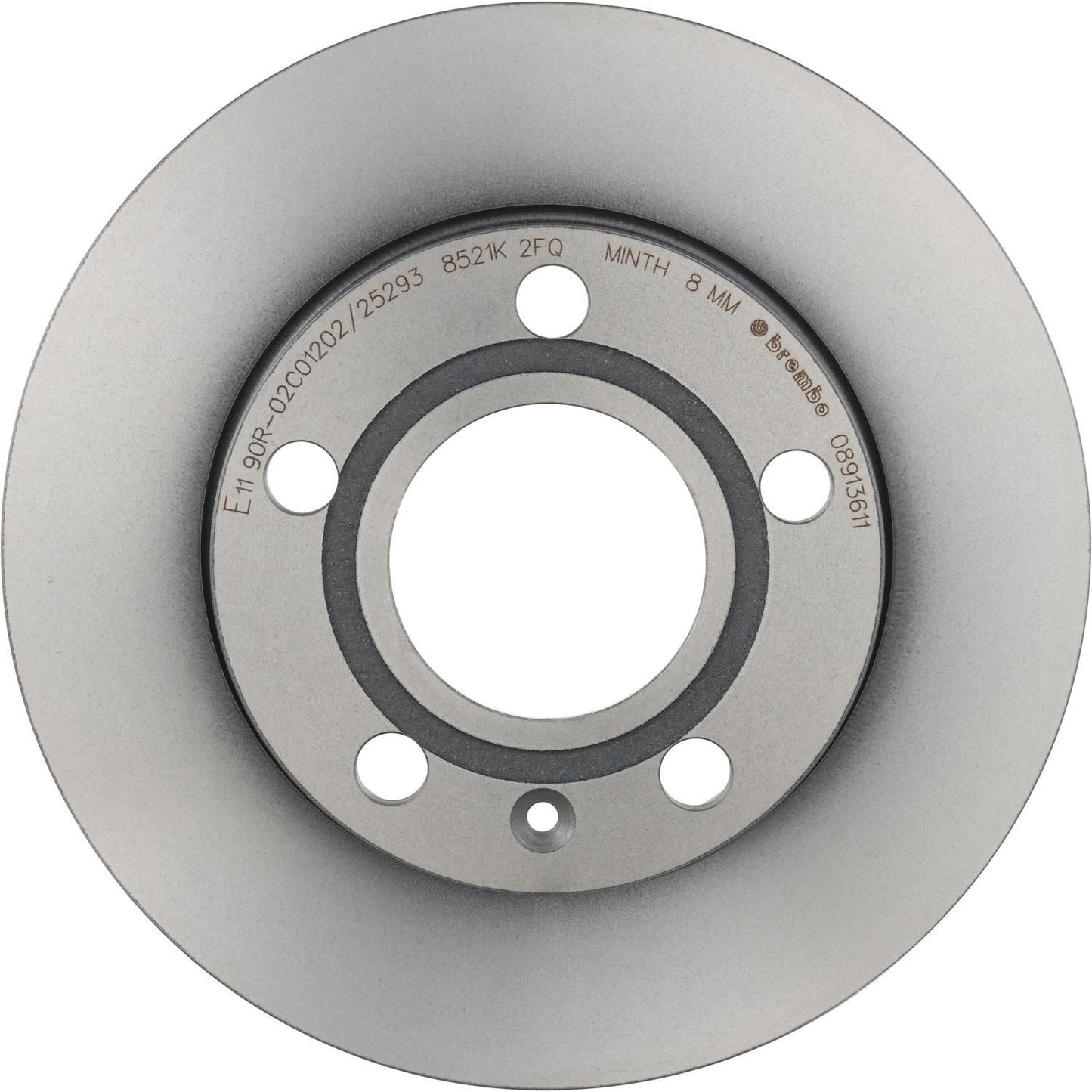 BRE-08.9136.11 - PAR DE DISCOS DE FRENO TRASEROS PARA AUDI A4 AVANT 2004-2005