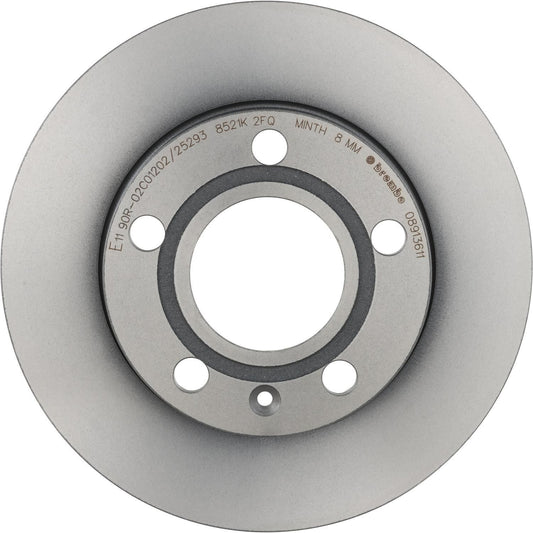 BRE-08.9136.11 - PAR DE DISCOS DE FRENO TRASEROS PARA AUDI A4 AVANT 2004-2005