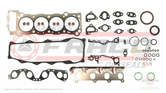 FSX-8040345 - JUEGO DE EMPAQUES PARA TOYOTA HILUX L4 2.4 L 8 V. SOHC 2RZE 1989-1995