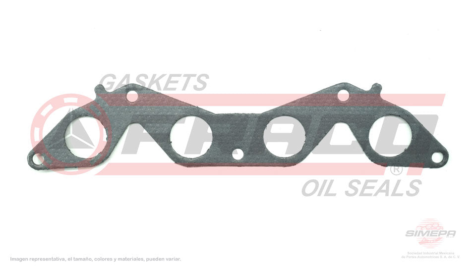 MEX-3540086-1 - EMPAQUE MULTIPLE DE ESCAPE PARA HONDA CIVIC L4 1.7 L SOHC 16 V. SOHC D17/A1A2A6A7 2001-2005