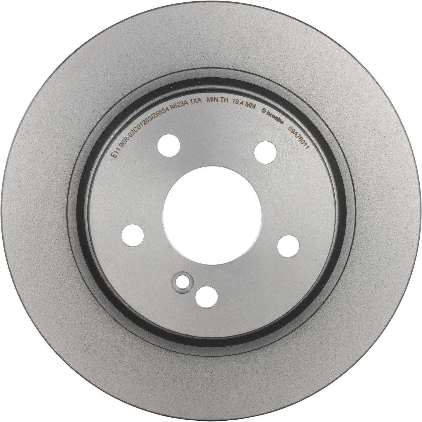 BRE-09.A760.11 - PAR DE DISCOS DE FRENO TRASEROS PARA MERCEDES-BENZ C250 BASE 2014-2014