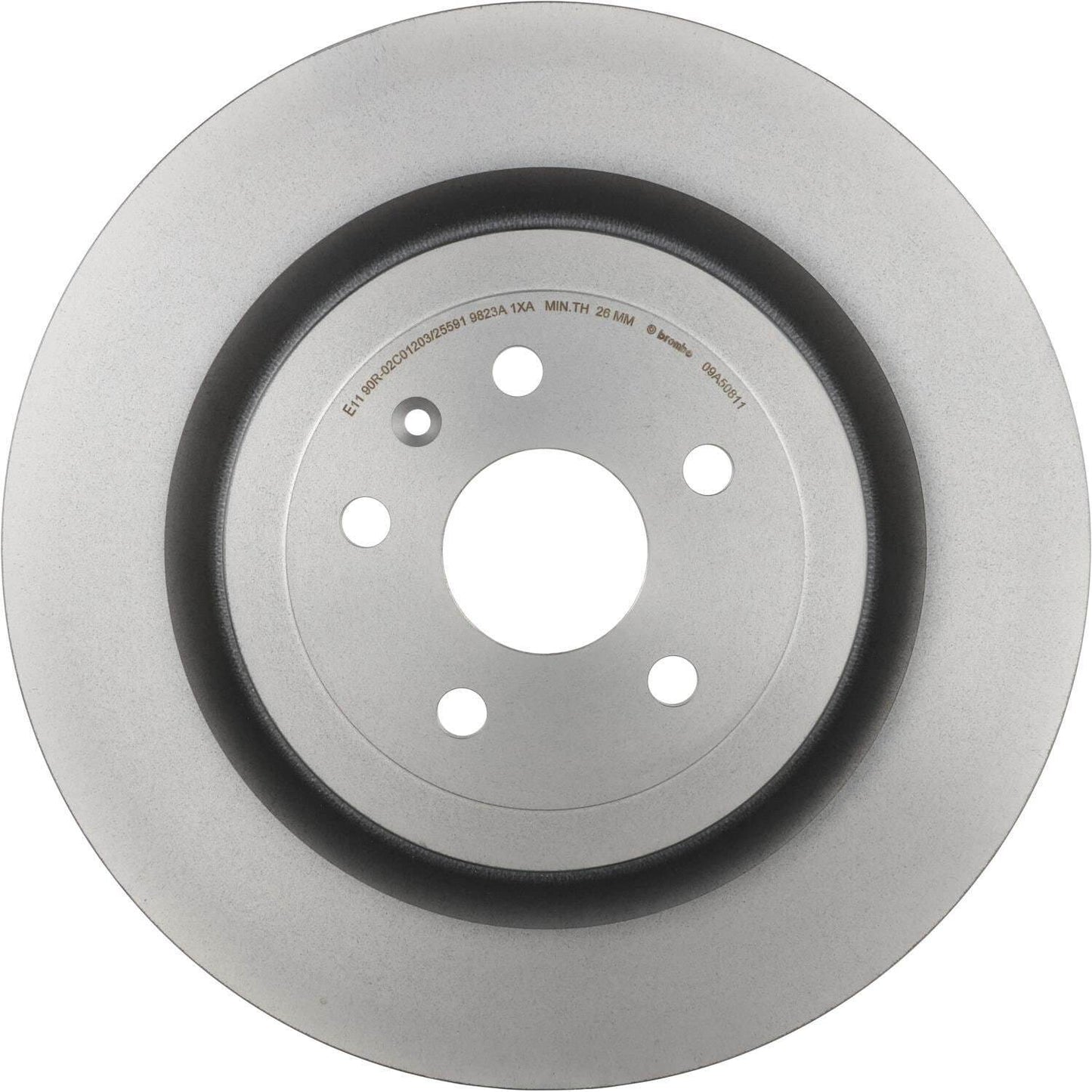 BRE-09.A508.11 - PAR DE DISCOS DE FRENO TRASEROS PARA CHEVROLET CAMARO 1SS 2011-2012