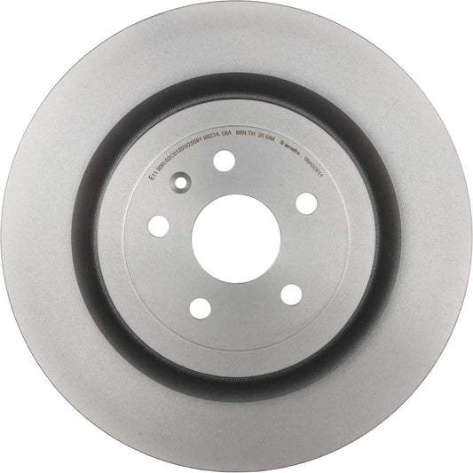BRE-09.A508.11 - PAR DE DISCOS DE FRENO TRASEROS PARA CHEVROLET CAMARO 1SS 2011-2012