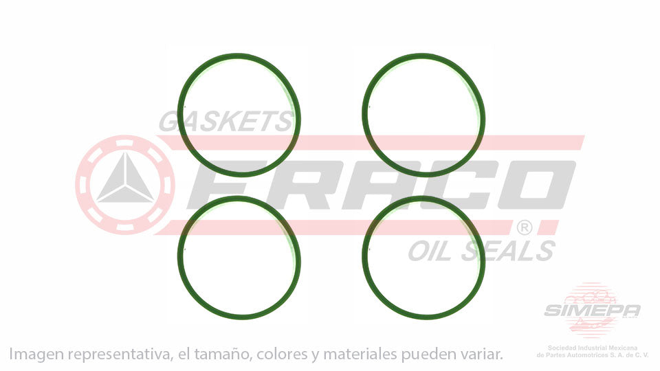 MIX-8640010 - EMPAQUE MULTIPLE DE ADMISION PARA AUDI A1 L4 1.2 L SOHC 8 V. TSI CBZA CBZB CBZC 2010-2013