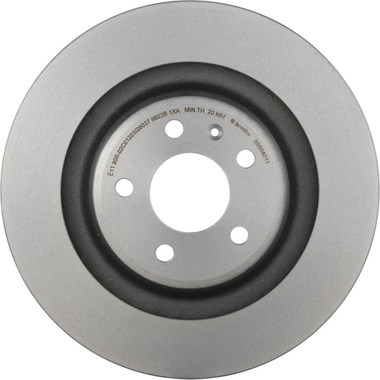 BRE-09.B040.11 - PAR DE DISCOS DE FRENO TRASEROS PARA AUDI Q5 BASE 2009-2013