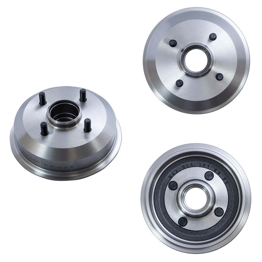 FT-08003 PAR TAMBORES DE FRENO TRASEROS FORD FIESTA IKON AMBIENTE 4 CIL 1.6L 2012-2013