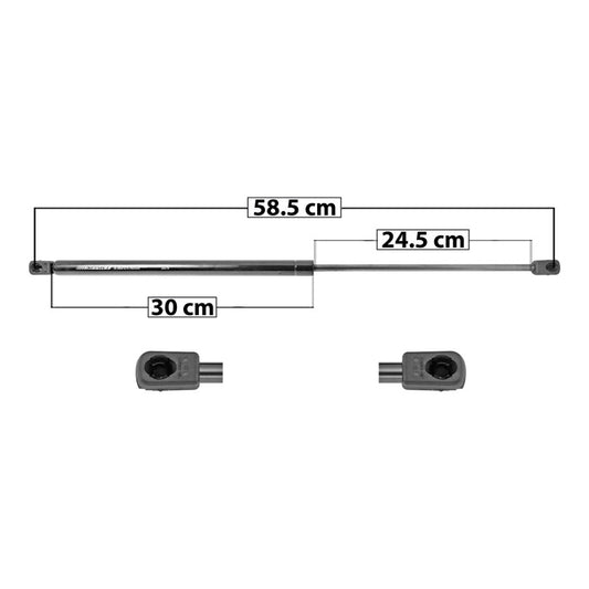 MANJ-50764 - AMORTIGUADOR COFRE PARA MERCEDES-BENZ CLASE-C 2003-2008 DERECHA/IZQUIERDA