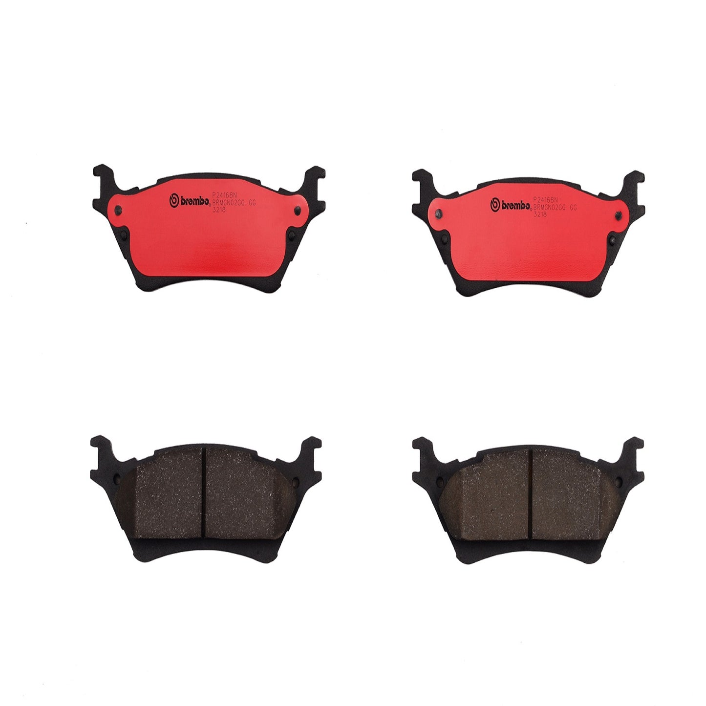 BRE-P24168N - BALATAS TRASERAS PARA FORD F-150 FX2 2012-2012