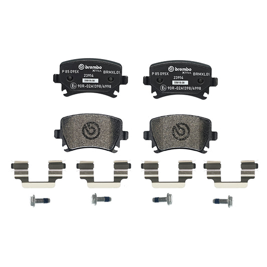 BRE-P85095X - BALATAS TRASERAS PARA AUDI A4 BASE 2006-2008